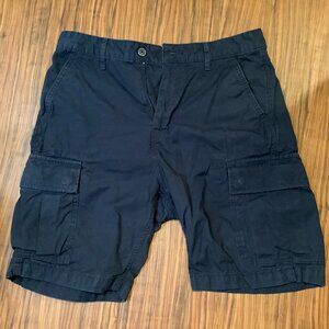 Navy Blue Levis Shorts